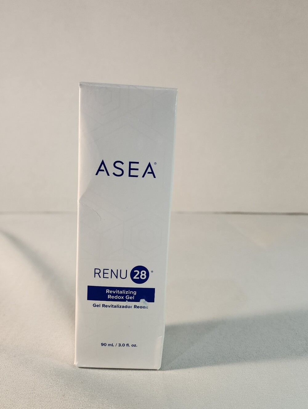 ASEA RENU 28 Revitalizing Redox Gel 3oz/90 mL Expires 10/27 Lot# 1223